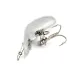 Vintage   Luhr Jensen Fire Plug, 3/16oz Silver fishing lure #19699