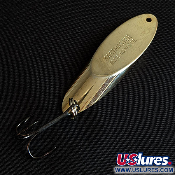 Vintage  Acme Kastmaster, 1oz gold fishing spoon #19702