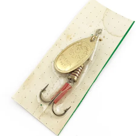 Mepps Aglia 3 (1980s), 1/4oz gold spinning lure #19740