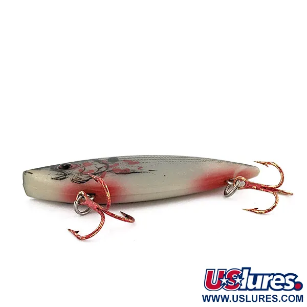 Vintage   Bill Lewis Rat-L-Trap, 1/2oz Bleeding Shiner  fishing lure #19744