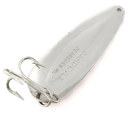 Vintage Eppinger Rok’t Dardevle, 1 3/4oz Rainbow Trout fishing spoon #19749