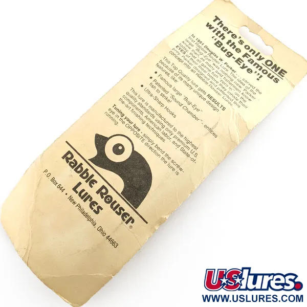   Rabble Rouser Ashley Probe Deep, 1/4oz silver fishing lure #19755