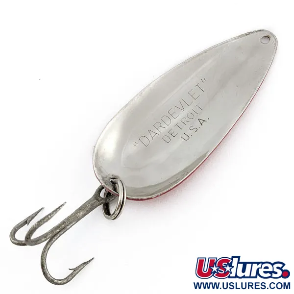 Vintage  Eppinger Dardevle Dardevlet, 3/4oz Red Devle fishing spoon #19760