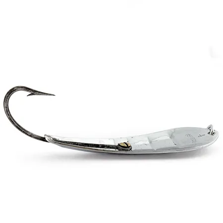 Vintage Luhr Jensen Reflecto Spoon #4, 3/5oz nickel fishing spoon #19770