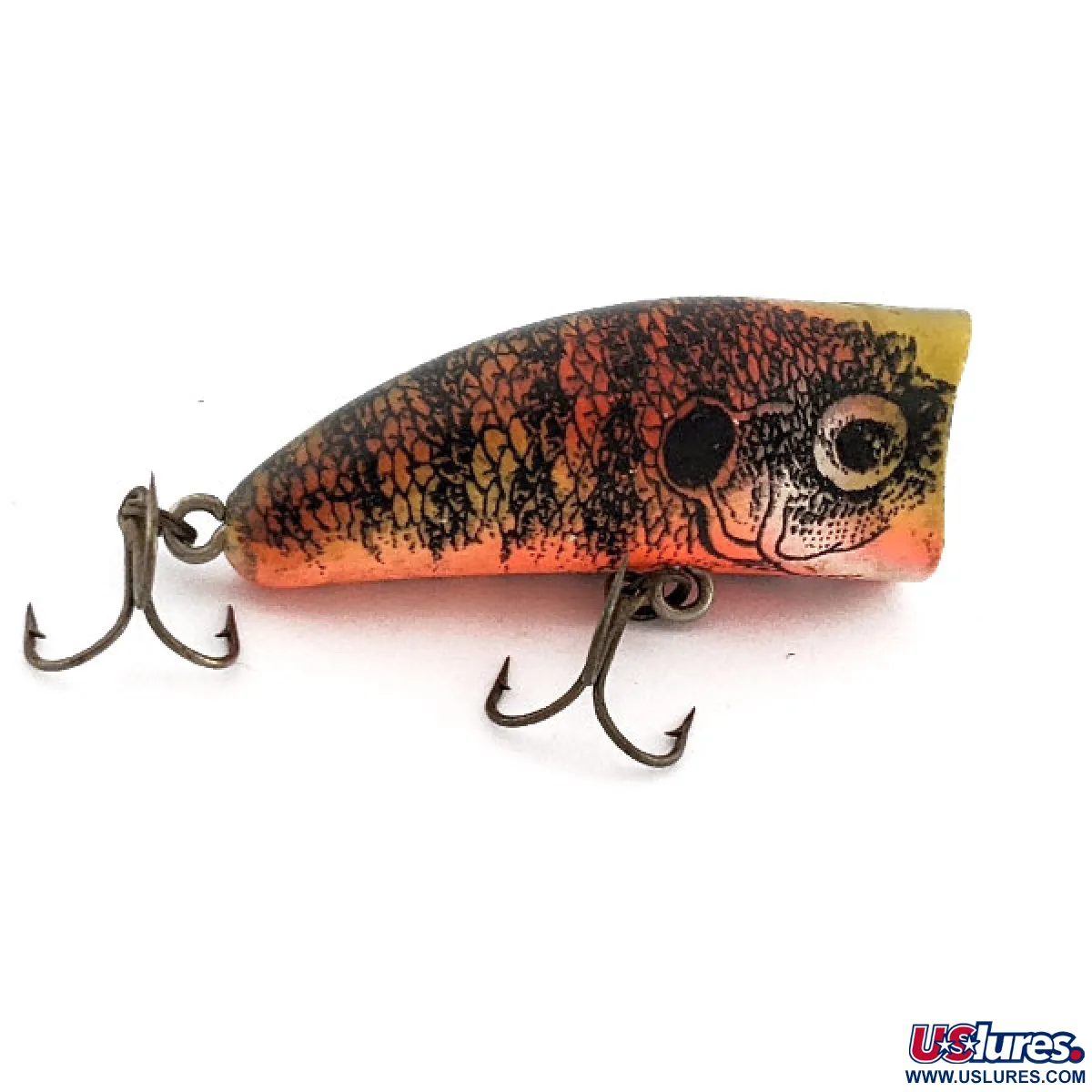 Vintage Kautzky Lazy Ike Chug Ike Vintage Plastic Topwater Popper