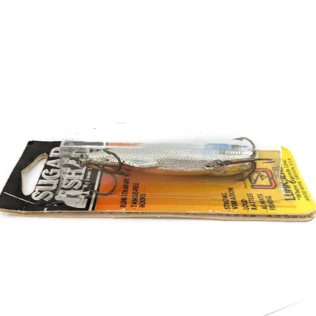 Luhr Jensen's Sugar Shad , 1/2oz Silver/Blue fishing lure #19774