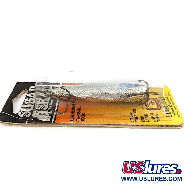 Luhr Jensen's Sugar Shad , 1/2oz Silver/Blue fishing lure #19774
