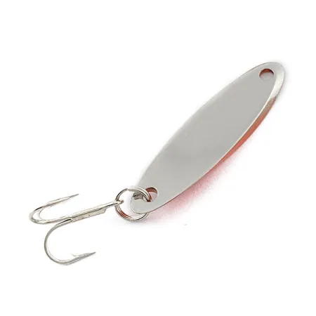 Vintage Acme Kastmaster, 1/8oz nickel/red fishing spoon #19785