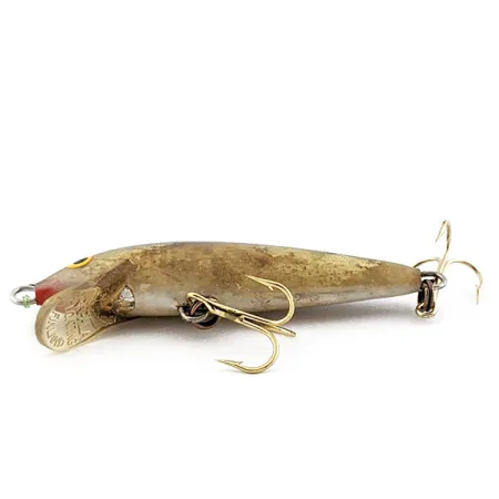 Vintage Rapala Original Floater F5, 3/32oz G (gold) fishing lure #19789
