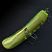 Vintage  Yakima Bait FlatFish T55, 1oz сhartreuse UV fishing lure #19794