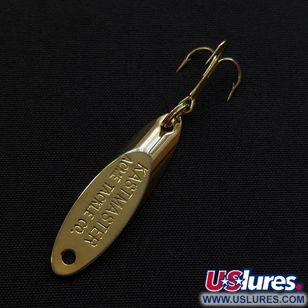 Vintage Acme Kastmaster, 1/8oz gold fishing spoon #19796