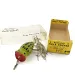   Vintage Fred Arbogast Hula Poppers Leopard Frog  (1960s), 1/4oz Leopard Frog  fishing lure #19804