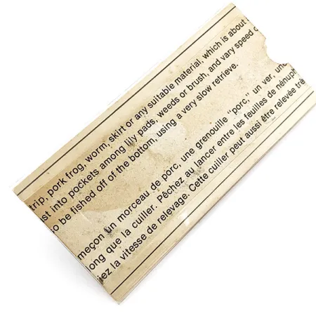  Johnson Silver Minnow (1970s), 2/5oz silver fishing spoon #19811