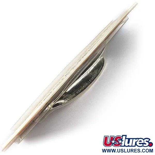    Johnson Silver Minnow (1970s), 2/5oz silver fishing spoon #19811