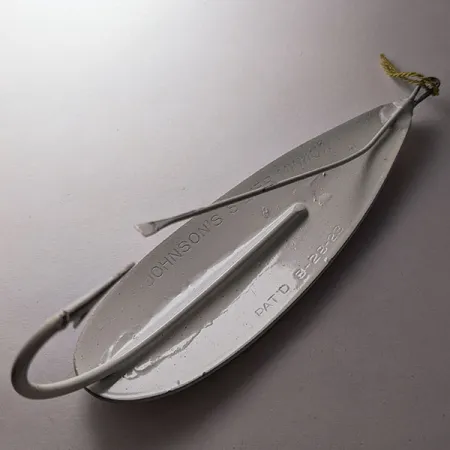 Johnson Silver Minnow  1460 BS (1950s), 1oz brown fishing spoon #19813