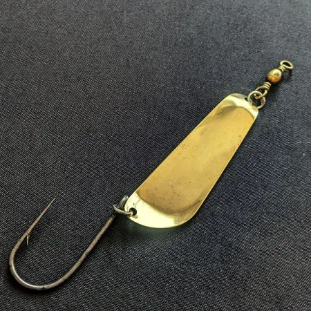 Vintage Pflueger Limper, 3/16oz brass fishing spoon #19830