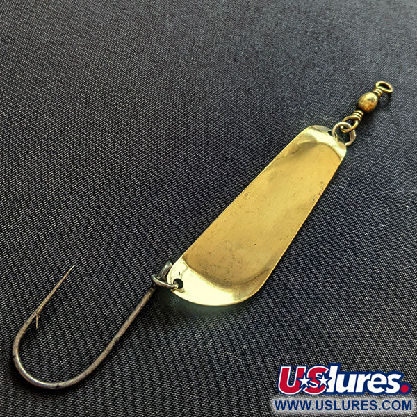 Vintage   Pflueger Limper, 3/16oz brass fishing spoon #19830