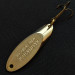 Vintage  Acme Kastmaster, 3/8oz gold fishing spoon #19831