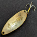 Vintage  Seneca Little Cleo (Hula Girl), 2/3oz brass fishing spoon #19833