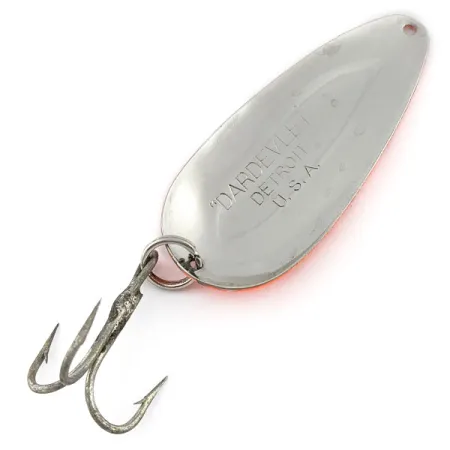 Vintage Eppinger Dardevle Dardevlet, 3/4oz Ladybug fishing spoon #19836