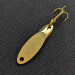 Vintage  Acme Kastmaster, 1/8oz gold fishing spoon #19840