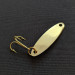 Vintage  Acme Kastmaster, 1/8oz gold fishing spoon #19840