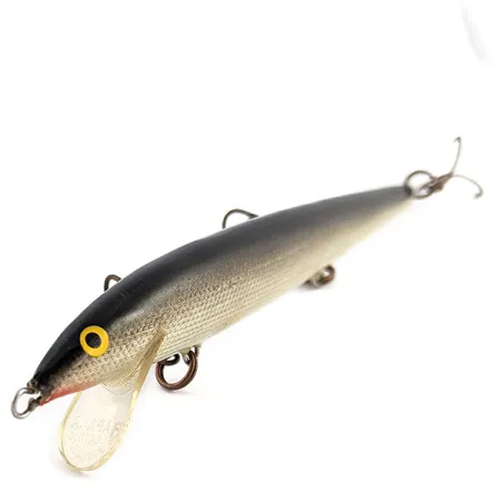 Vintage Rapala Original Floater F13, 1/4oz S (Silver) fishing lure #19843