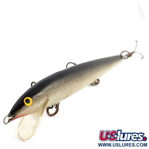 Vintage Rapala Original Floater F13, 1/4oz S (Silver) fishing lure #19843