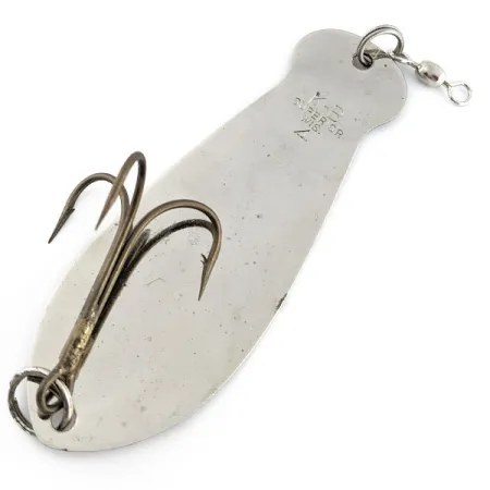 Vintage K-B Bait K-B Spoon 4, 1 3/4oz nickel fishing spoon #19850