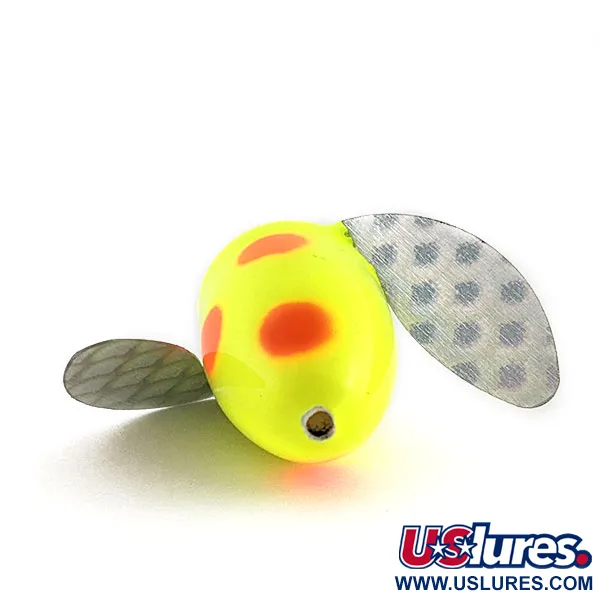 Vintage Yakima Bait Spin-N-Glo, 1/8oz Clown (CL-MY) fishing #19852