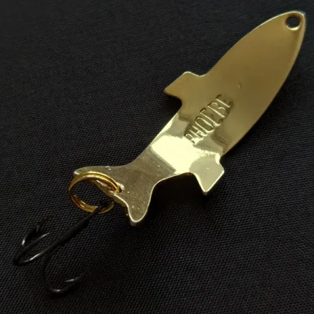 Vintage Acme Phoebe, 1/4oz gold fishing spoon #19875