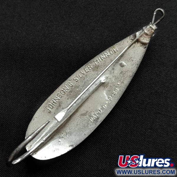 Johnson's Silver Minnow Lure - Used - Silver- 3 long