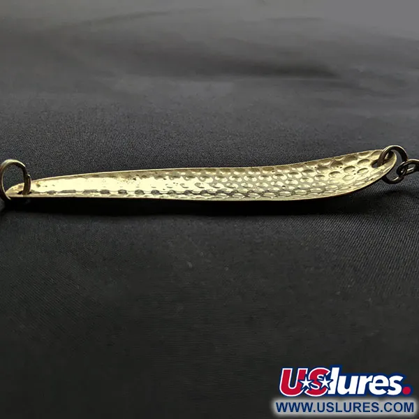 Vintage Renosky Lures Pirate Spoon 55, 2/5oz gold fishing spoon #19885