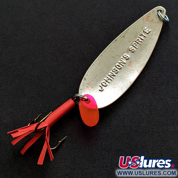 Vintage   Johnson Sprite, 1/3oz copper fishing spoon #19899