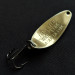 Vintage   Seneca Little Cleo, 1/4oz gold/blue fishing spoon #19901