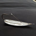 Vintage   Johnson Silver Minnow Weedless, 2/5oz nickel fishing spoon #19903