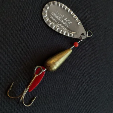 Vintage Herter's Perfect Spinner (Japan), 1/4oz nickel/brass spinning lure #20699
