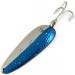 Vintage  Eppinger Rok’t Dardevle, 1 3/4oz Hammered Blue Chrome fishing spoon #19914