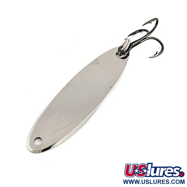 Vintage Acme Kastmaster, 1/4oz nickel fishing spoon #19931