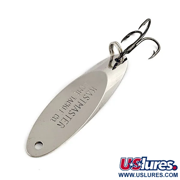 Vintage Acme Kastmaster, 1/4oz nickel fishing spoon #19931