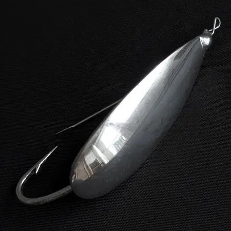 Vintage Johnson Silver Minnow, 3/4oz silver fishing spoon #19936