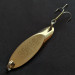 Vintage  Acme Kastmaster, 1/2oz gold fishing spoon #19960