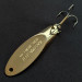 Vintage  Acme Kastmaster, 1/2oz gold fishing spoon #19963