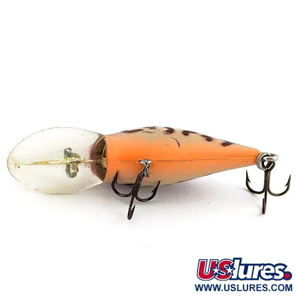 Vintage   Bomber model A B06, 2/5oz Rose Tiger fishing lure #19974