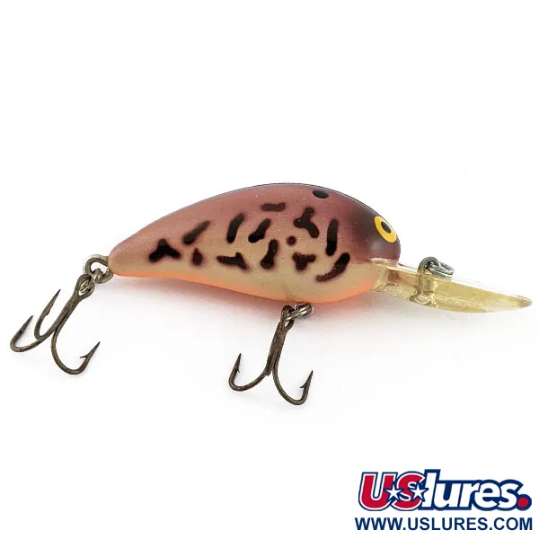 Vintage   Bomber model A B06, 2/5oz Rose Tiger fishing lure #19974
