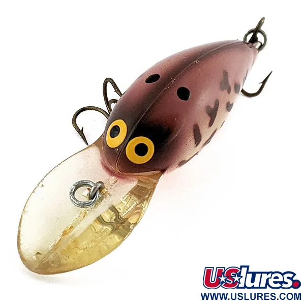 Vintage   Bomber model A B06, 2/5oz Rose Tiger fishing lure #19974