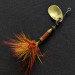 Vintage   Mepps Aglia 00 Mouche, 1/16oz gold spinning lure #19984