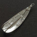 Vintage   Johnson Silver Minnow, 2/5oz nickel fishing spoon #19987