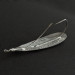 Vintage   Johnson Silver Minnow, 2/5oz nickel fishing spoon #19987