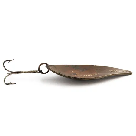 Vintage Other Sur-Katch Golden Wobbler, 1oz brass fishing spoon #19995